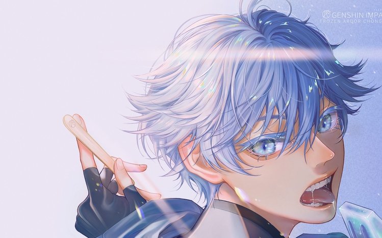 Chongyun (Genshin Impact) Theme screenshot #12