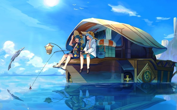 Chongyun (Genshin Impact) Theme screenshot #13