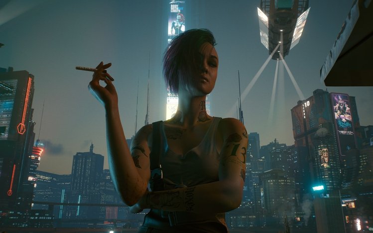 Cyberpunk 2077 (4k) Theme screenshot #12