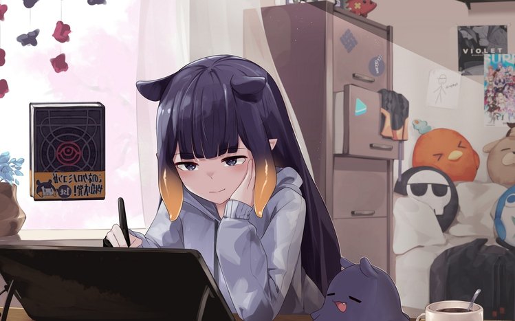 Hololive Theme screenshot #15