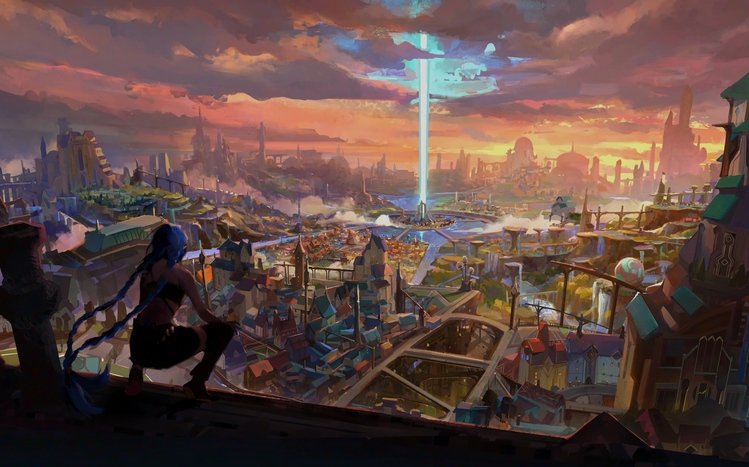 Jinx Arcane Theme screenshot #7