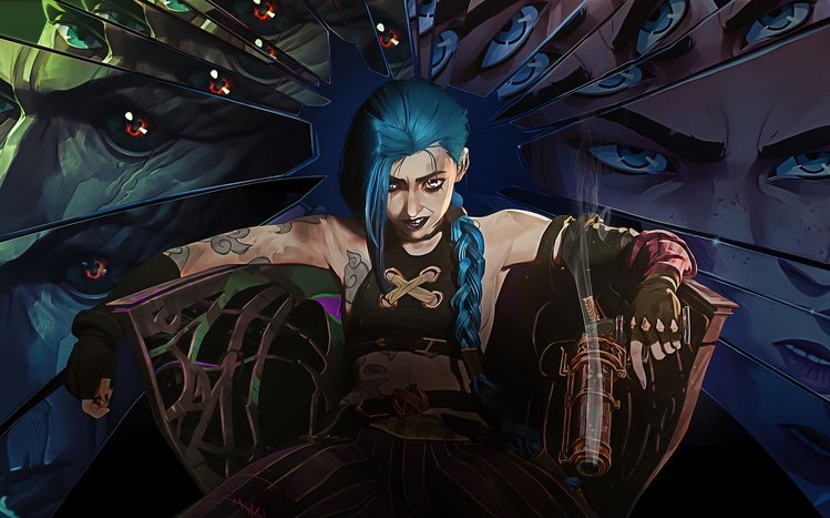 Jinx Arcane Theme screenshot #10