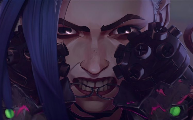 Jinx Arcane Theme screenshot #4