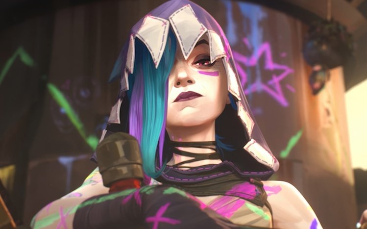 Jinx Arcane Theme screenshot #15