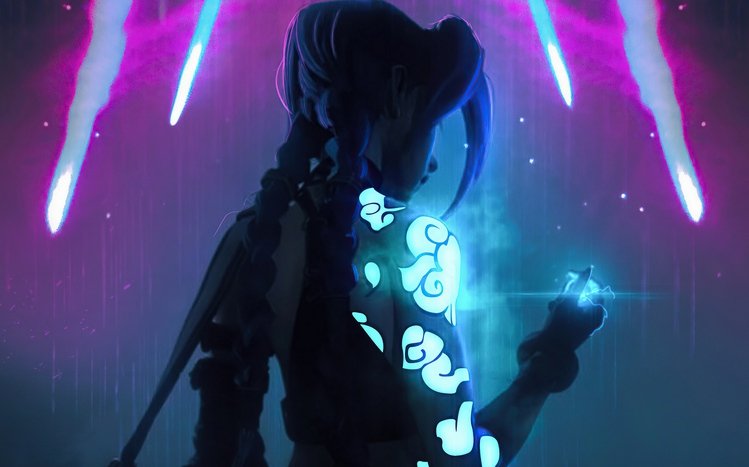 Jinx Arcane Theme screenshot #5