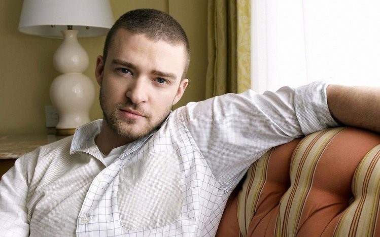 Justin Timberlake Theme screenshot #1