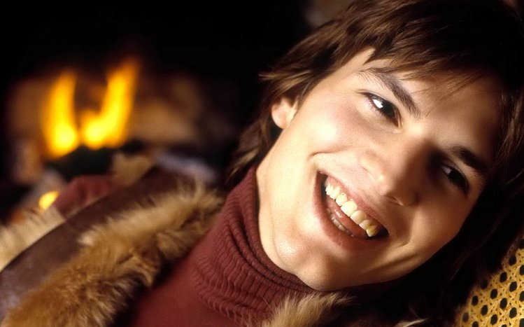 Ashton Kutcher Theme screenshot #2