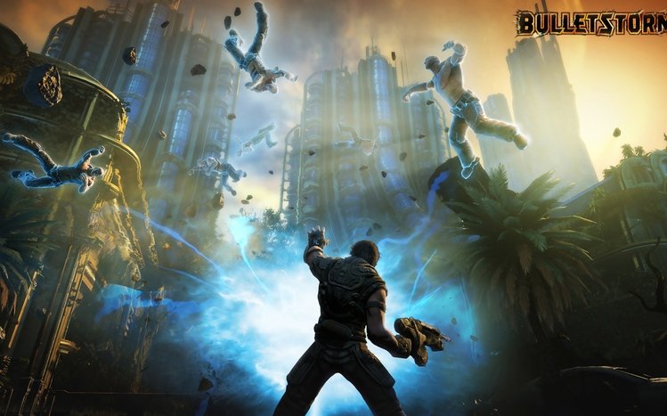 Bulletstorm Theme screenshot #1