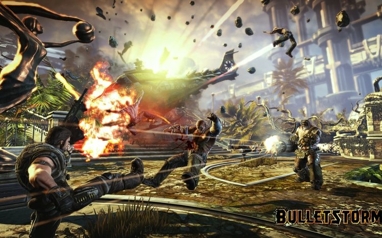 Bulletstorm Theme screenshot #2