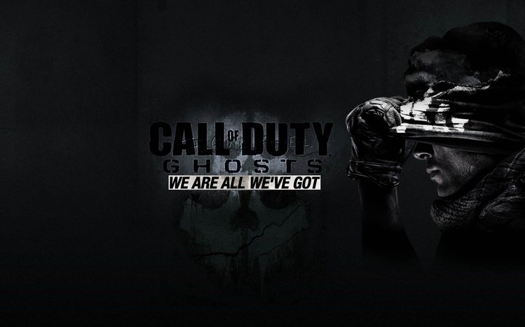 Call of Duty Ghosts Windows 11/10 Theme 
