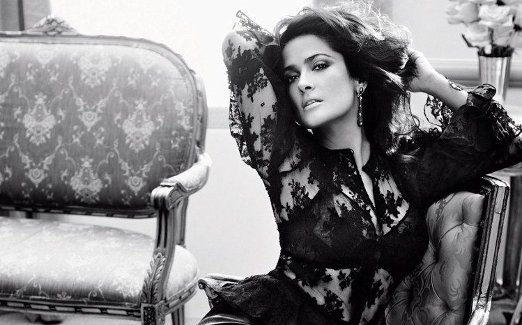 Salma Hayek Theme screenshot #12