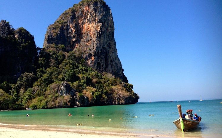 Railay Beach Thailand Theme screenshot #3