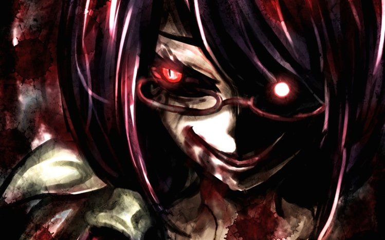 Wallpaper tokyo ghoul, dark, anime boy, artwork desktop wallpaper