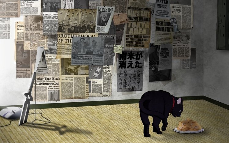 Darker Than Black Theme screenshot #12