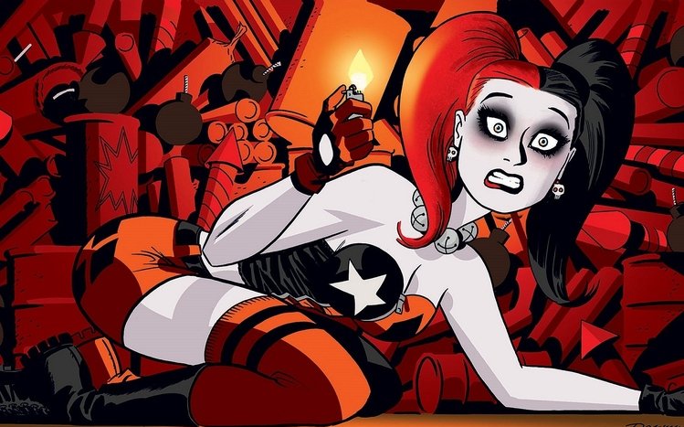 Harley Quinn Theme screenshot #20