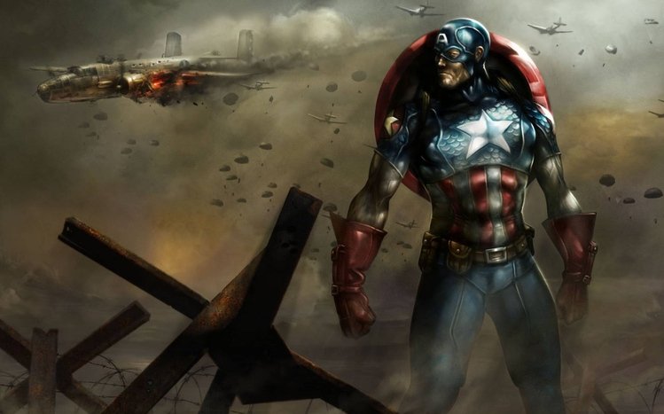 Captain America Theme screenshot #1