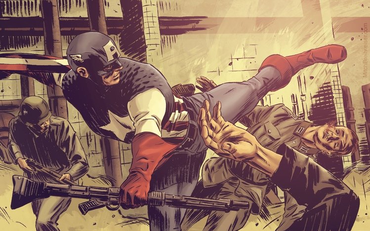 Captain America Theme screenshot #2