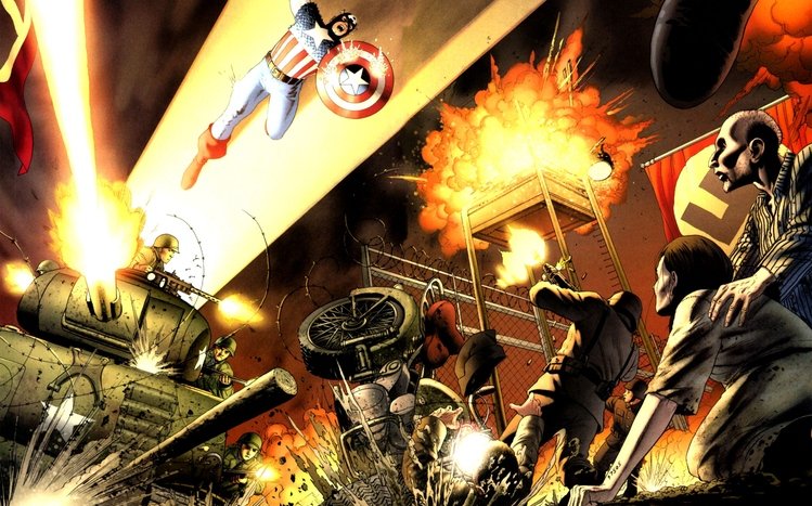 Captain America Theme screenshot #4