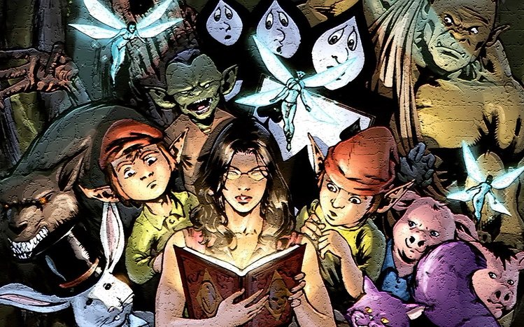 Grimm Fairy Tales Theme screenshot #5