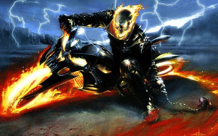 Ghost Rider Windows 11/10 Theme 