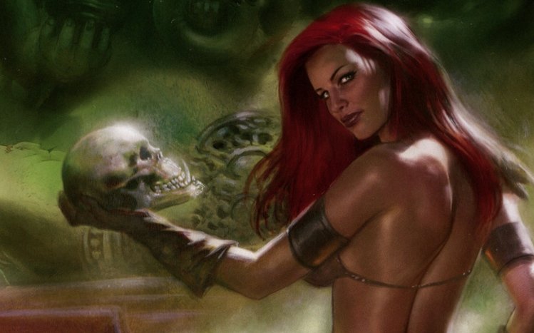 Red Sonja Theme screenshot #6