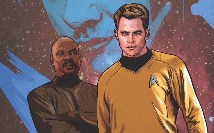 Star Trek Comics Theme screenshot #10