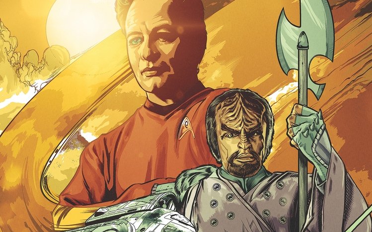 Star Trek Comics Theme screenshot #15