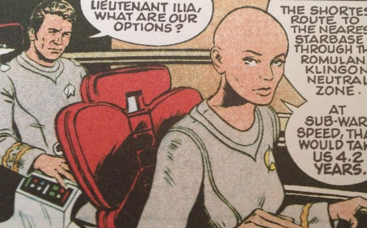 Star Trek Comics Theme screenshot #18