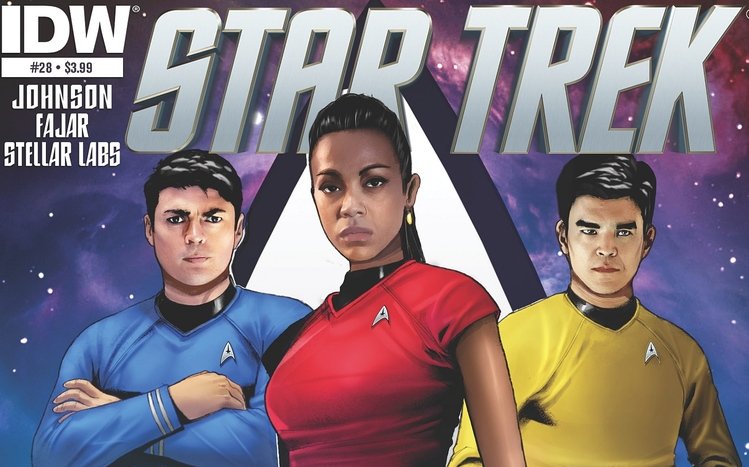 Star Trek Comics Theme screenshot #4