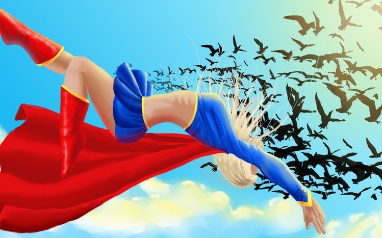 Supergirl Theme screenshot #13