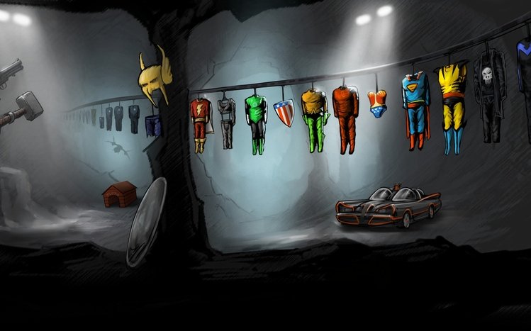 Collage Comics Theme screenshot #1