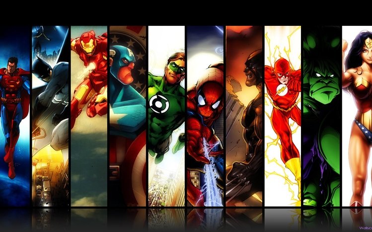 Collage Comics Theme screenshot #10