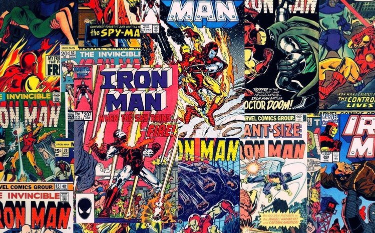 Collage Comics Theme screenshot #17