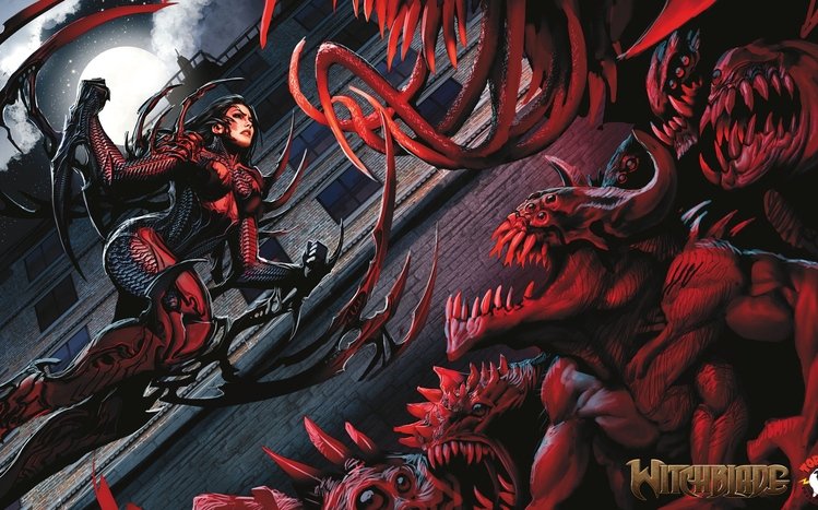 Witchblade Theme screenshot #3