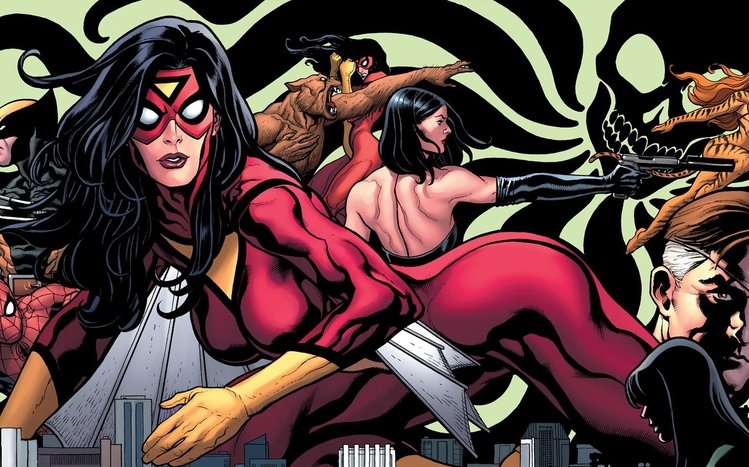 Spider-Woman Theme screenshot #5