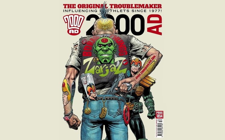 2000 AD Theme screenshot #21