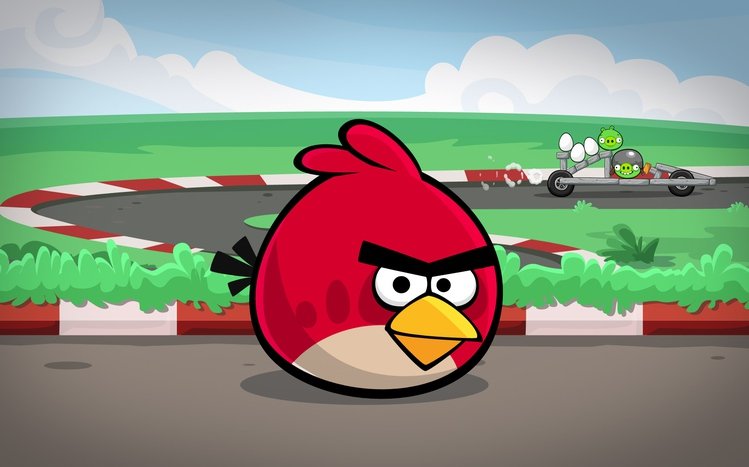 Red Angry Bird Wallpaper #6807630