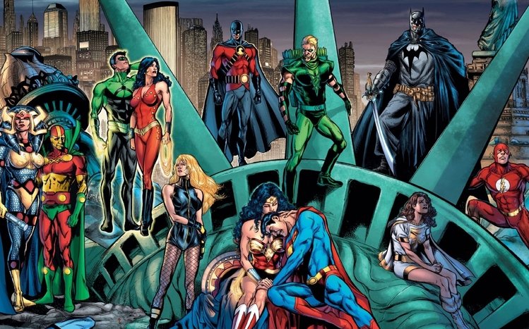 DC Comics Theme screenshot #10