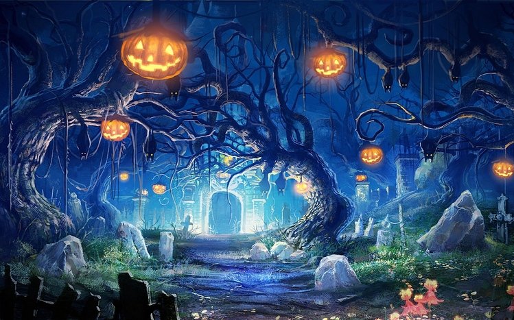 Halloween wallpaper theme