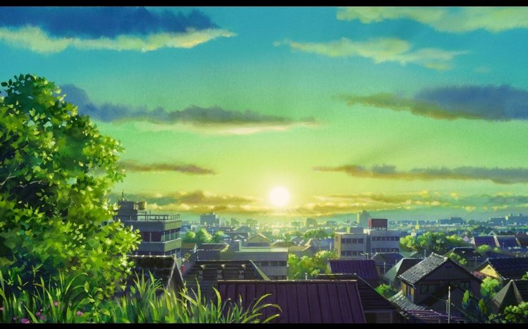 Anime landscape HD wallpapers | Pxfuel-demhanvico.com.vn