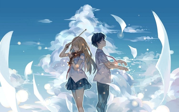 A World That Does Not Exist. — Shigatsu wa Kimi no Uso - 20