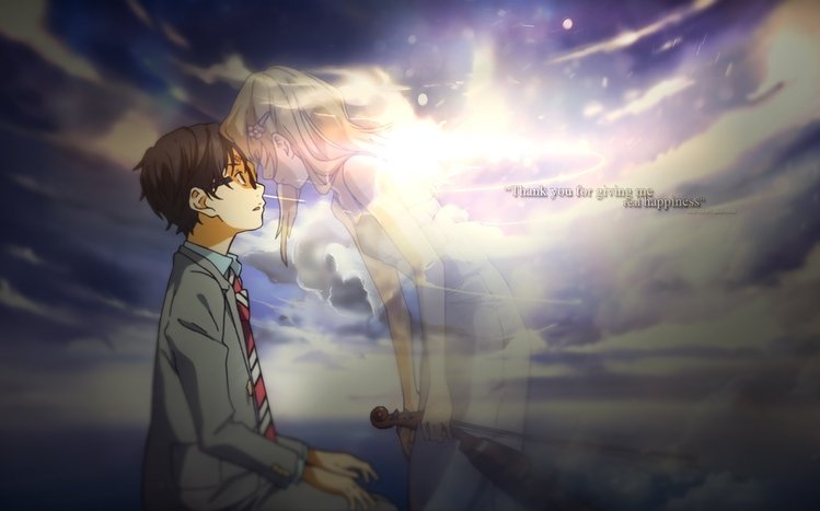 Shigatsu wa Kimi no Uso Wallpaper: In my memories - Minitokyo