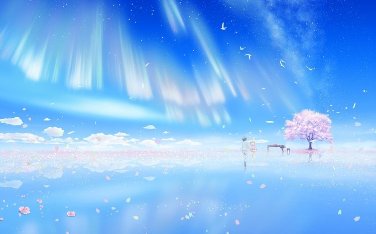 Shigatsu wa Kimi no Uso Wallpaper: My sparkling world - Minitokyo