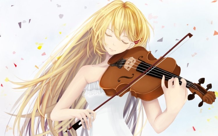 540x960 Shigatsu Wa Kimi No Uso Playing Violin 540x960 Resolution HD 4k  Wallpapers, Images, Backgrounds, Photos and Pictures