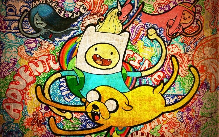 Adventure Time Windows 10 Theme Themepack Me