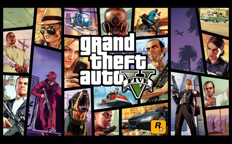 Download Grand Theft Auto V Windows 7 Theme