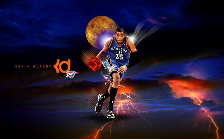 Kevin Durant Theme screenshot #4