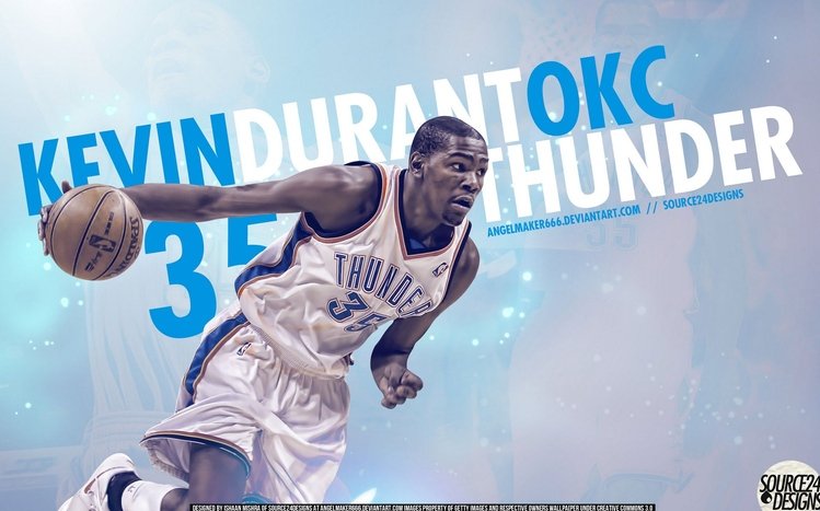 Download James Harden And Kevin Durant Cool Wallpaper