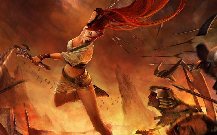 Heavenly Sword Theme screenshot #1