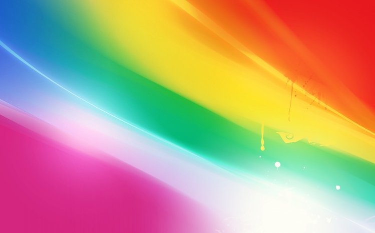 Rainbow Theme screenshot #11